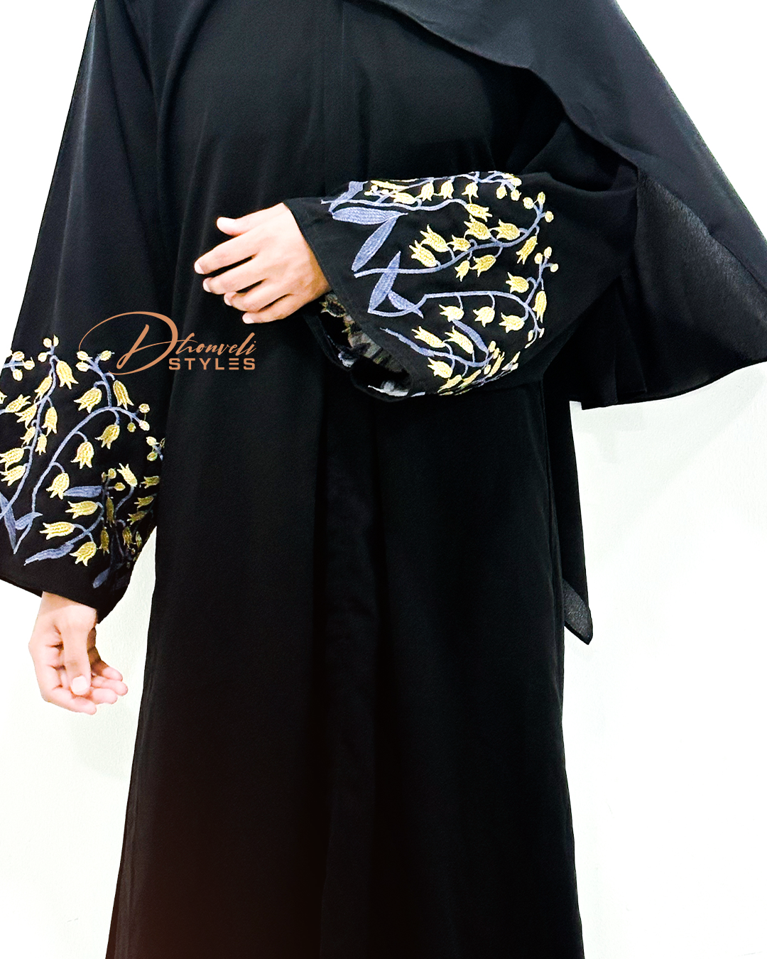 EMBROIDERY ABAYA M1026