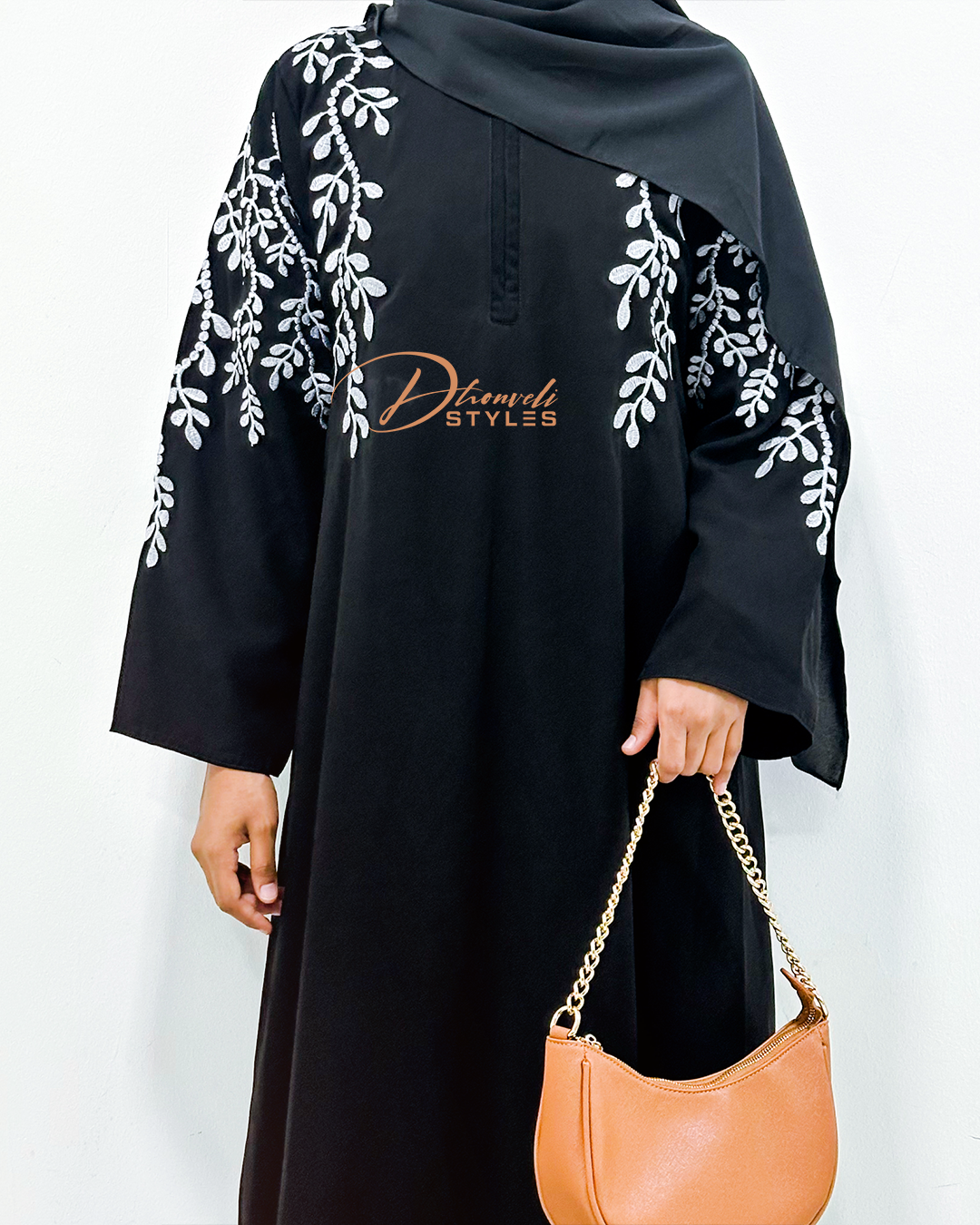 EMBROIDERY ABAYA M1030