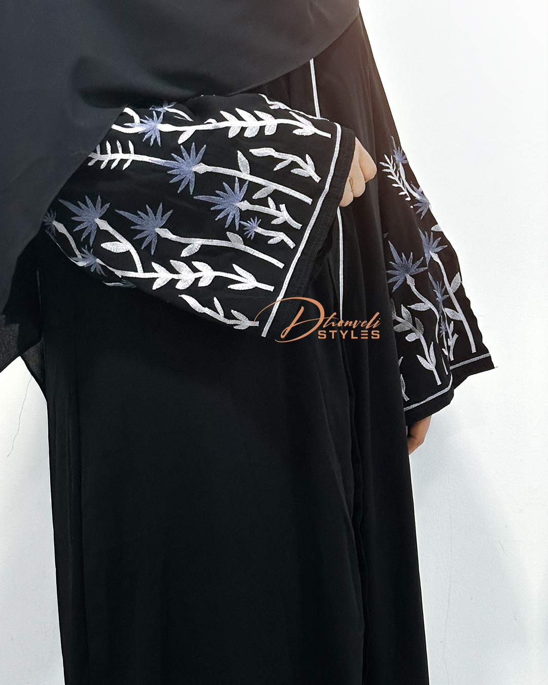 EMBROIDERY ABAYA XXL1016