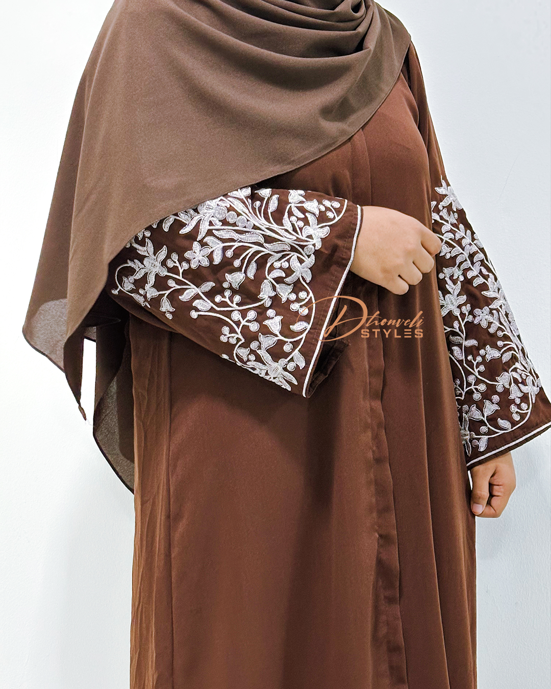 EMBROIDERY ABAYA L1028 XL1028