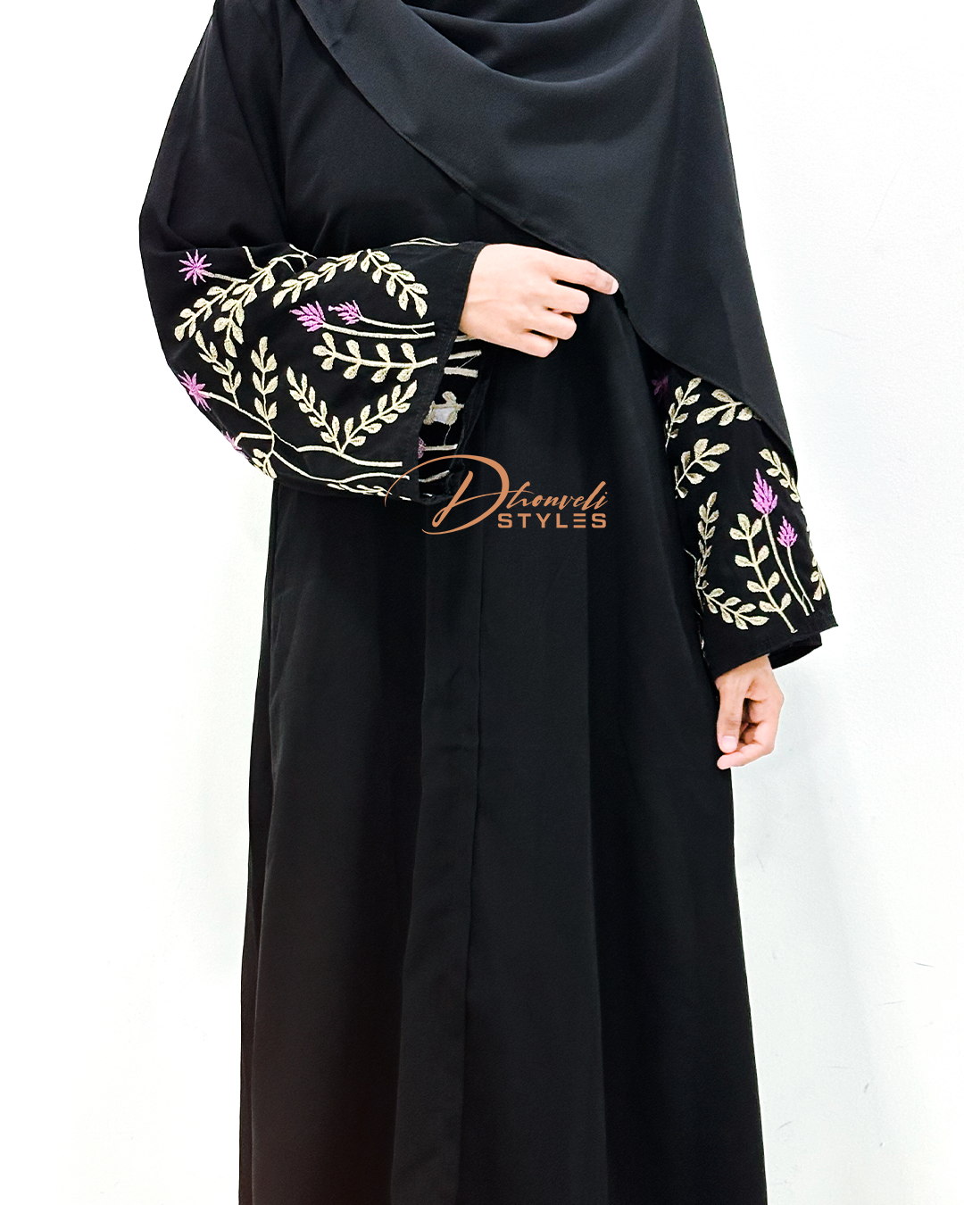 EMBROIDERY ABAYA S1017