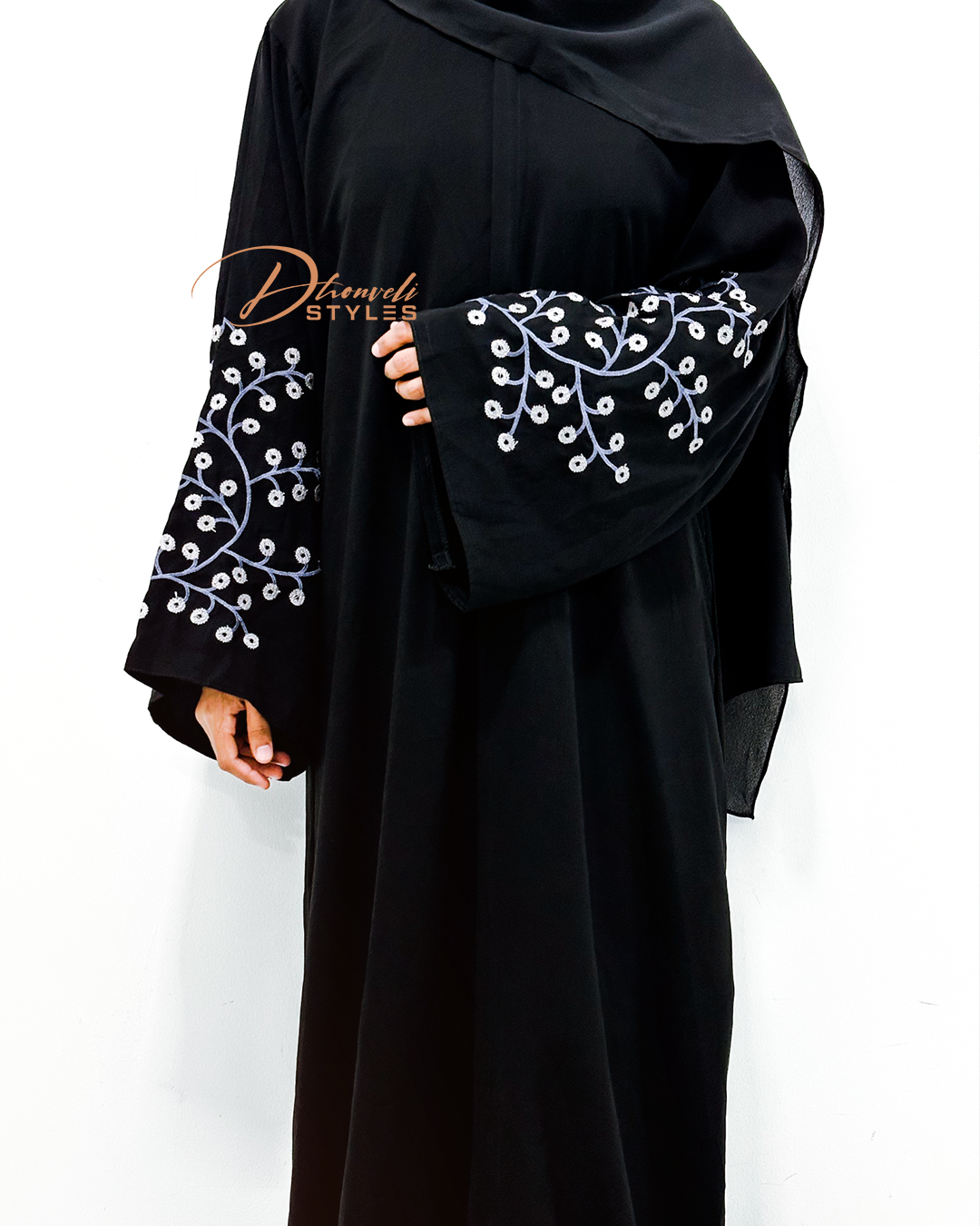 EMBROIDERY ABAYA XL1020