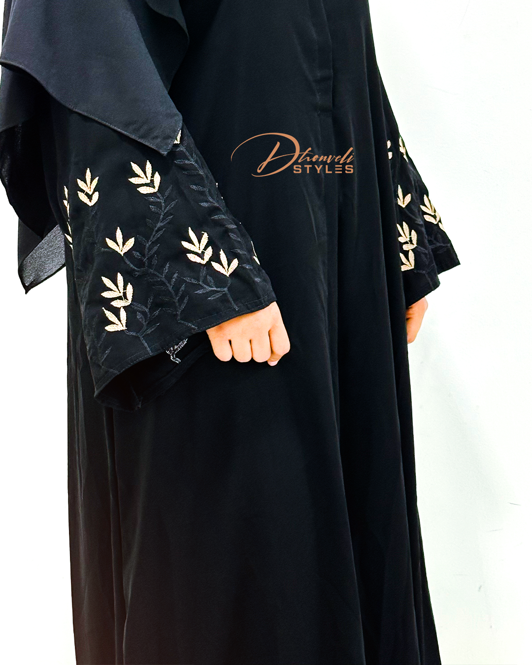 EMBROIDERY ABAYA XXXL1019